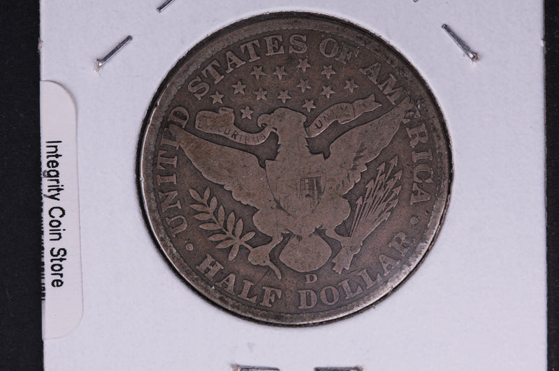 1906-D Barber Half Dollar. Average Circulated Coin. View all photos.