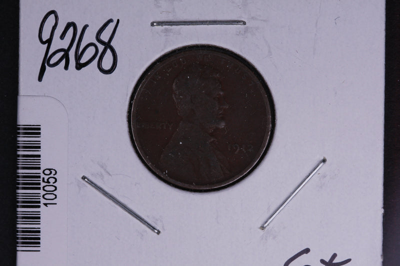 1912 Lincoln Wheat Small Cent.  Affordable Collectible Coin. Store