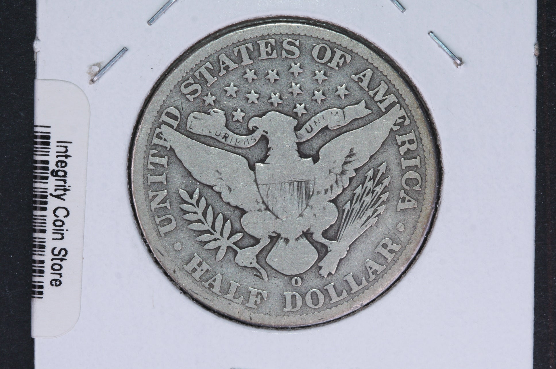 1906-O Barber Half Dollar, Very Good Uncirculated Coin, Store #HR367