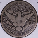 1906-O Barber Half Dollar, Good Circulated Coin, Store
