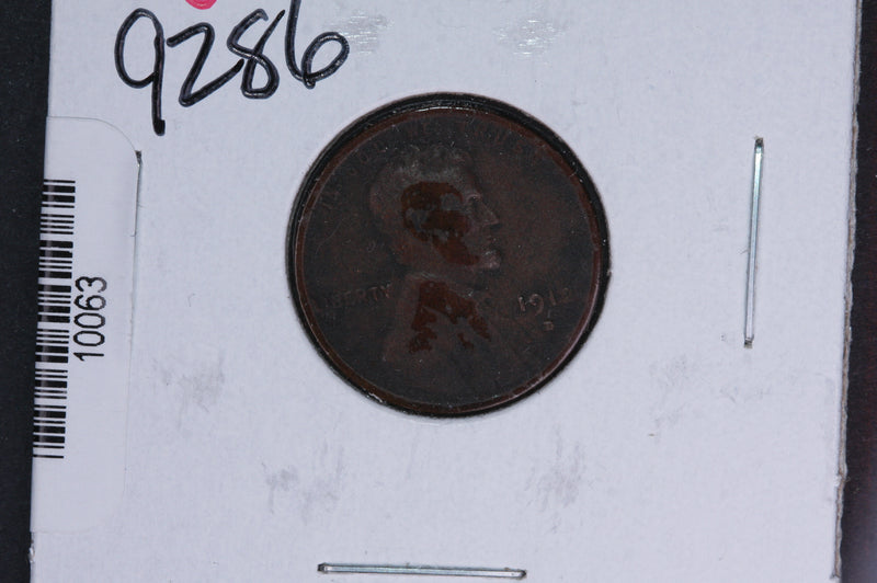 1912-D Lincoln Wheat Small Cent.  Affordable Collectible Coin. Store