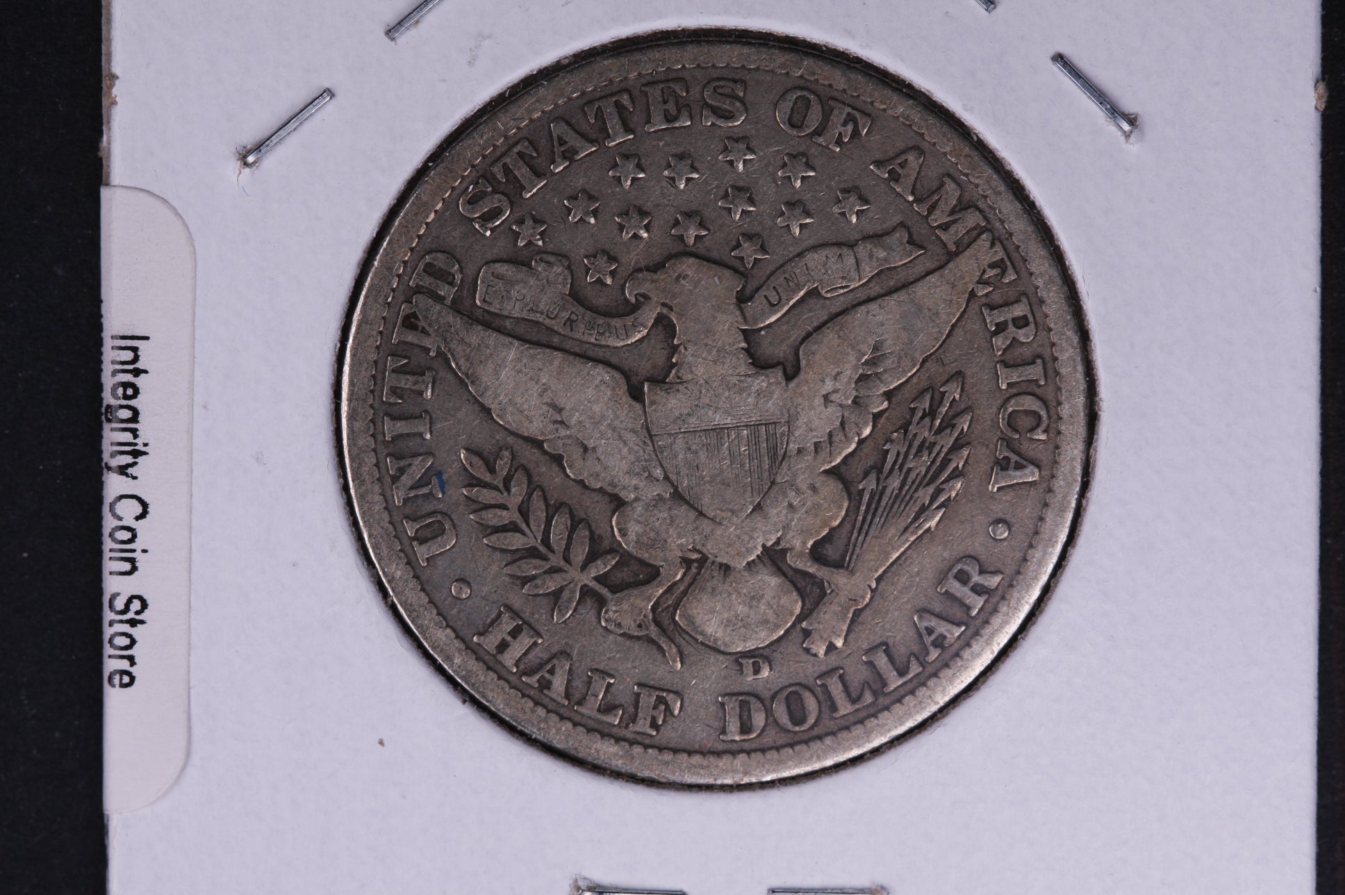 1906-O Barber Half Dollar, Very Good Circulated Coin, Store #HR352