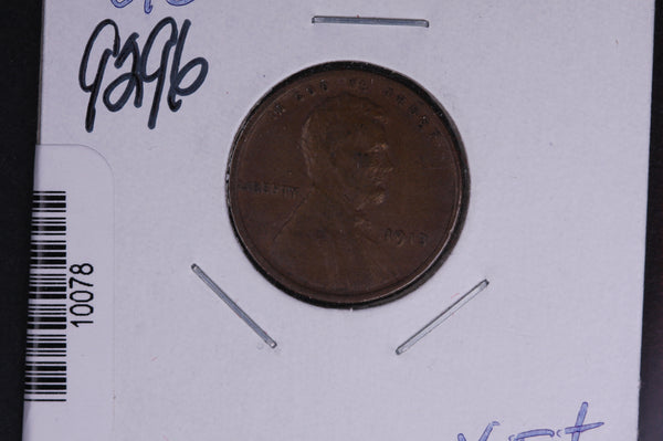 1913 Lincoln Wheat Small Cent.  Affordable Collectible Coin. Store # 10078
