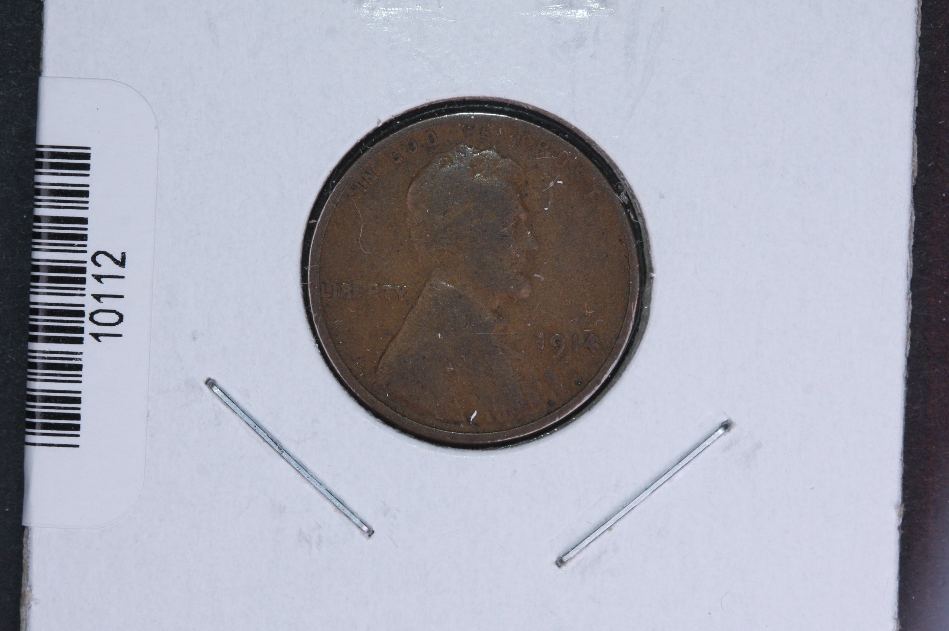 1914 Lincoln Wheat Small Cent.  Affordable Collectible Coin. Store # 10112