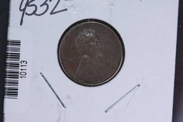 1914-S Lincoln Wheat Small Cent.  Affordable Collectible Coin. Store # 10113