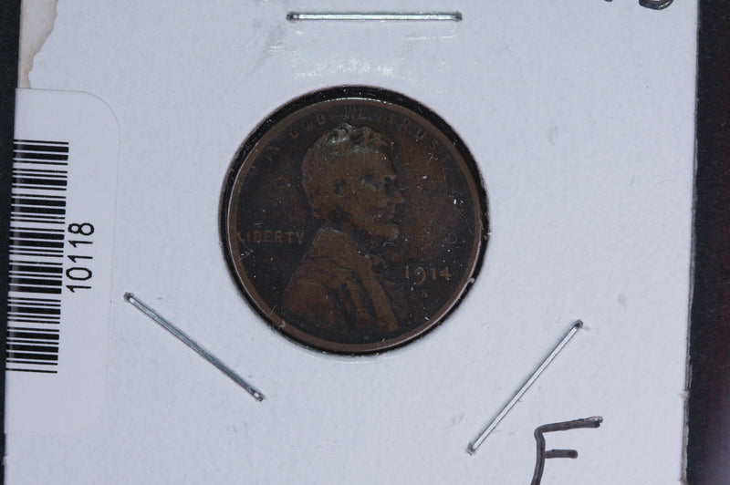 1914-S Lincoln Wheat Small Cent.  Affordable Collectible Coin. Store