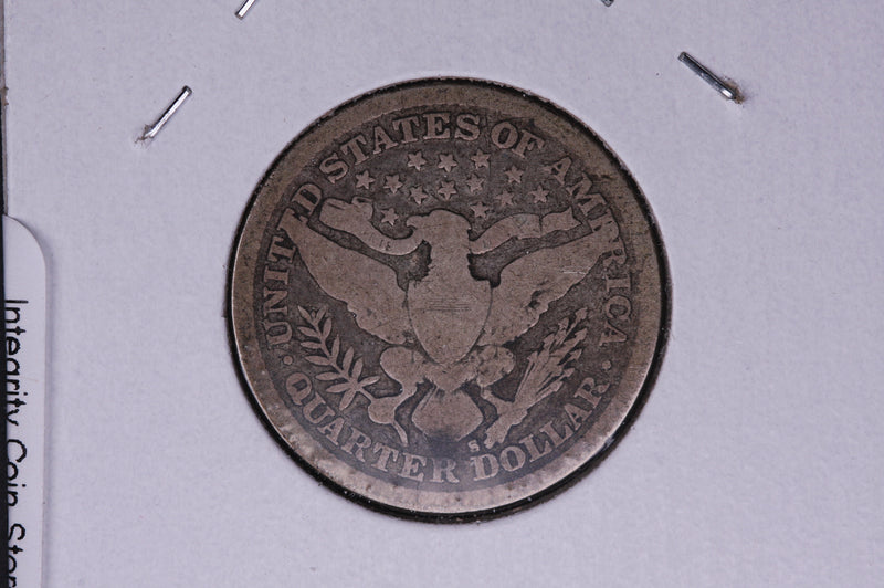 1894-S Barber Quarter.  Average Circulated Coin.  Store