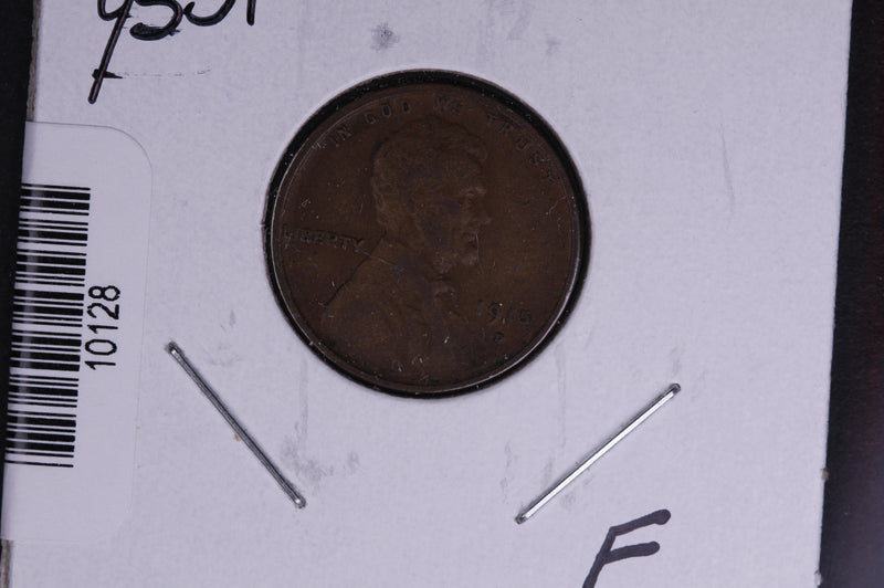 1915-D Lincoln Wheat Small Cent.  Affordable Collectible Coin. Store