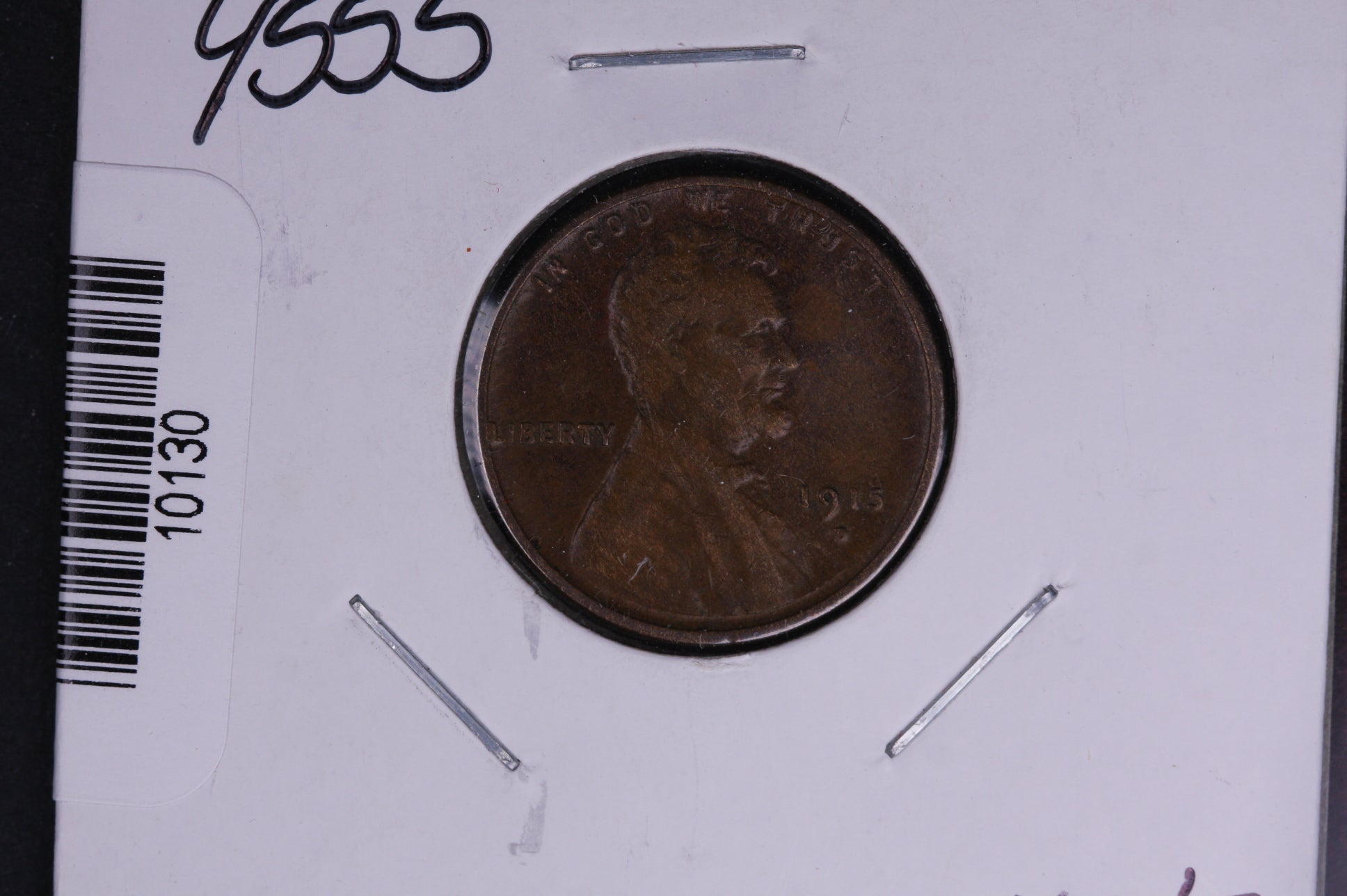 1915-D Lincoln Wheat Small Cent.  Affordable Collectible Coin. Store # 10130