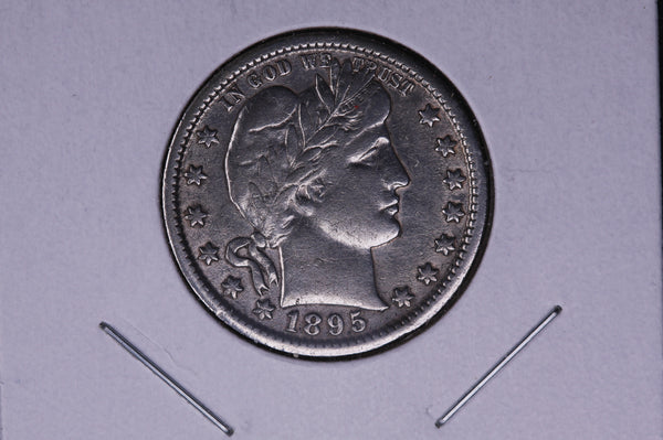 1895-O Barber Quarter.  Average Circulated Coin.  Store # 05036