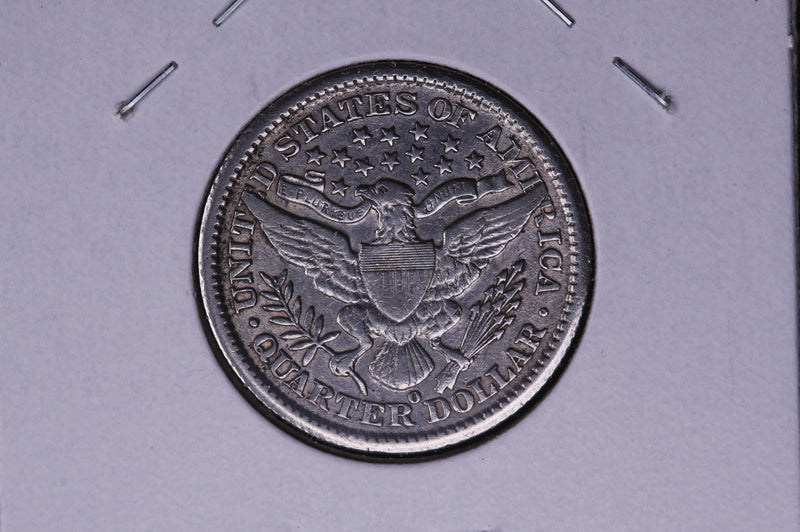 1895-O Barber Quarter.  Average Circulated Coin.  Store