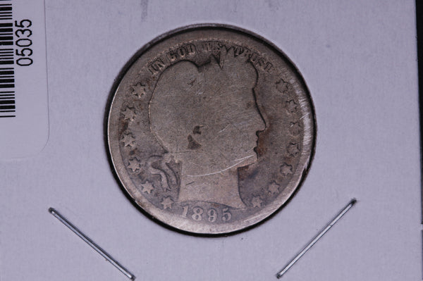 1895-O Barber Quarter.  Average Circulated Coin.  Store # 05035