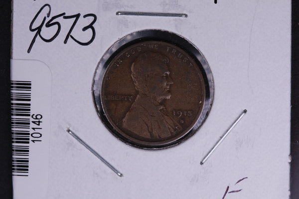 1915-S Lincoln Wheat Small Cent.  Affordable Collectible Coin. Store # 10146