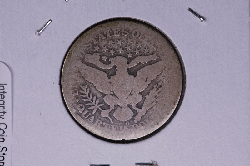 1896-O Barber Quarter.  Average Circulated Coin.  Store