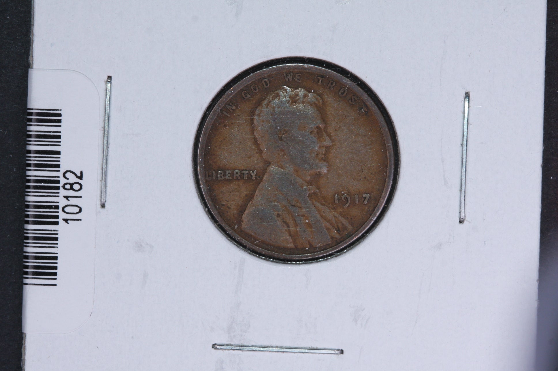 1917 Lincoln Wheat Small Cent.  Affordable Collectible Coin. Store # 10182