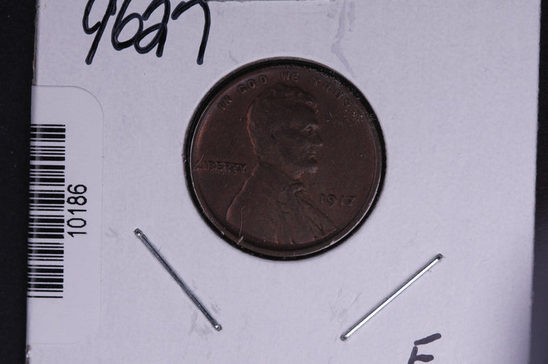 1917 Lincoln Wheat Small Cent.  Affordable Collectible Coin. Store