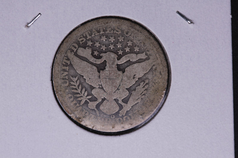 1897-O Barber Quarter.  Average Circulated Coin.  Store