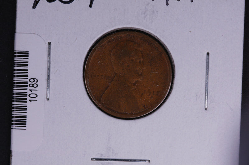 1917-D Lincoln Wheat Small Cent.  Affordable Collectible Coin. Store