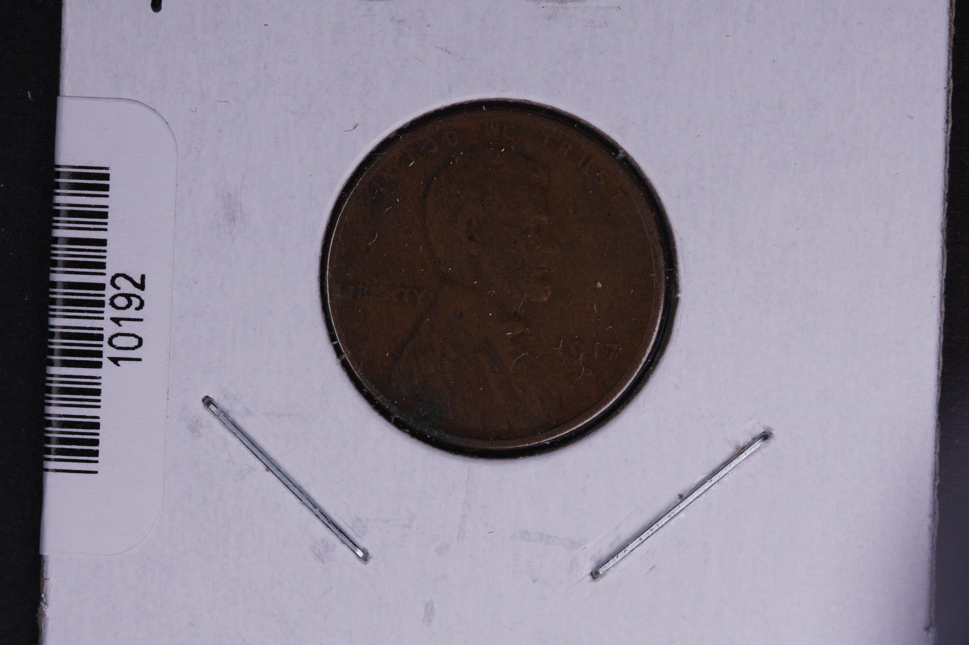 1917-D Lincoln Wheat Small Cent.  Affordable Collectible Coin. Store # 10192