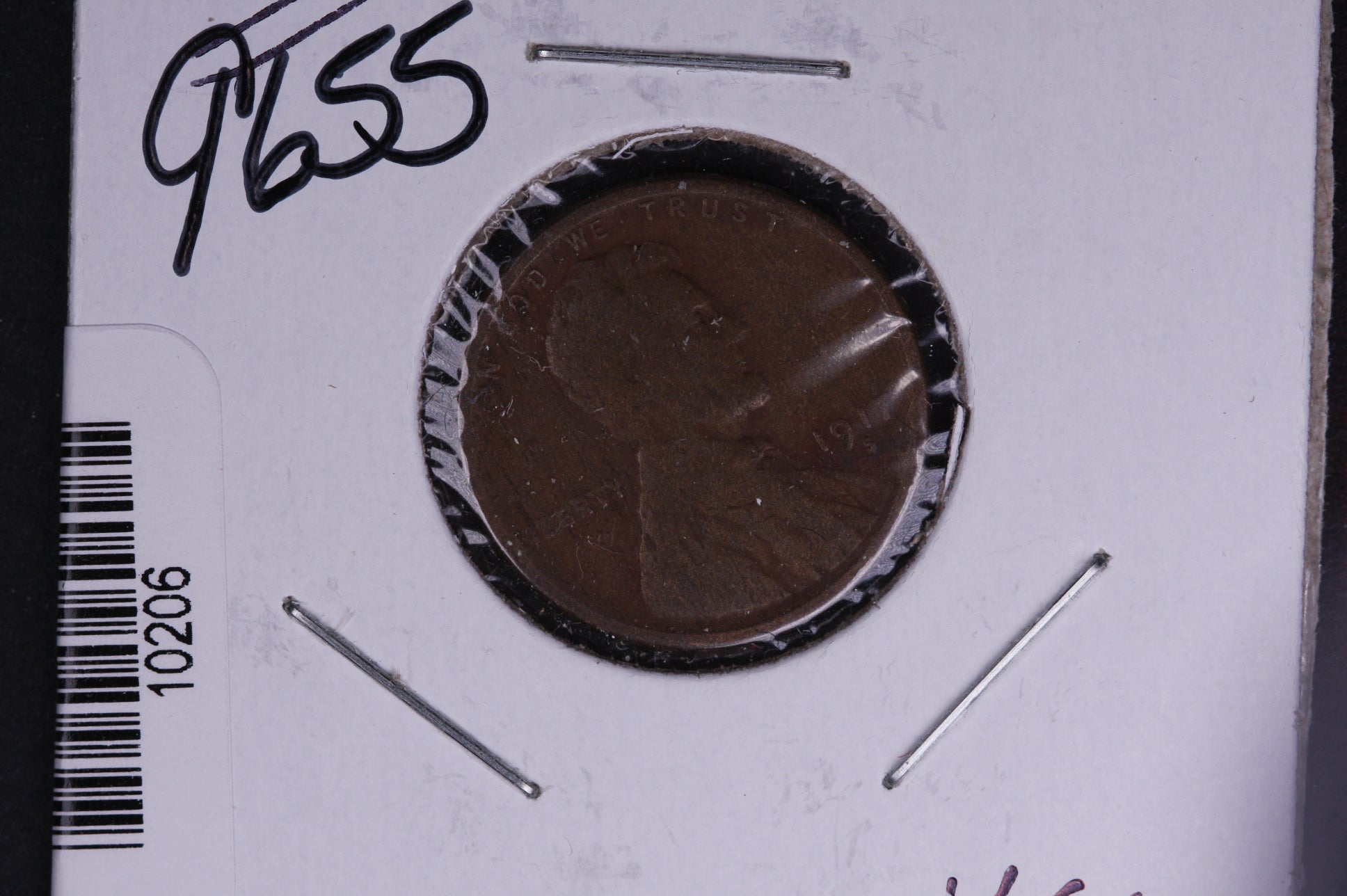 1917-S Lincoln Wheat Small Cent.  Affordable Collectible Coin. Store # 10206