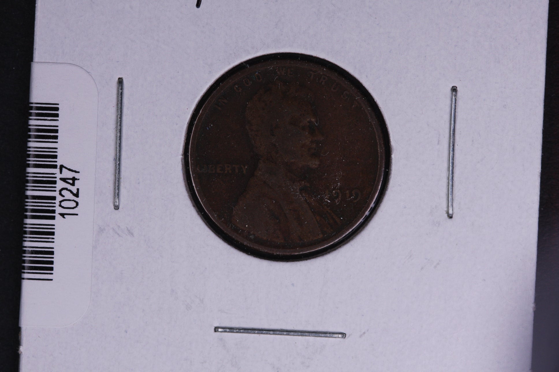1919 Lincoln Wheat Small Cent.  Affordable Collectible Coin. Store # 10247