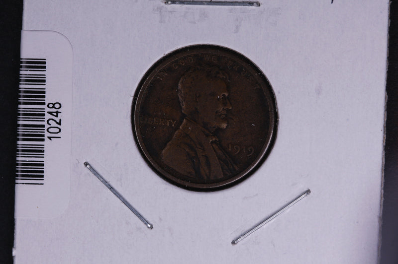 1919 Lincoln Wheat Small Cent.  Affordable Collectible Coin. Store
