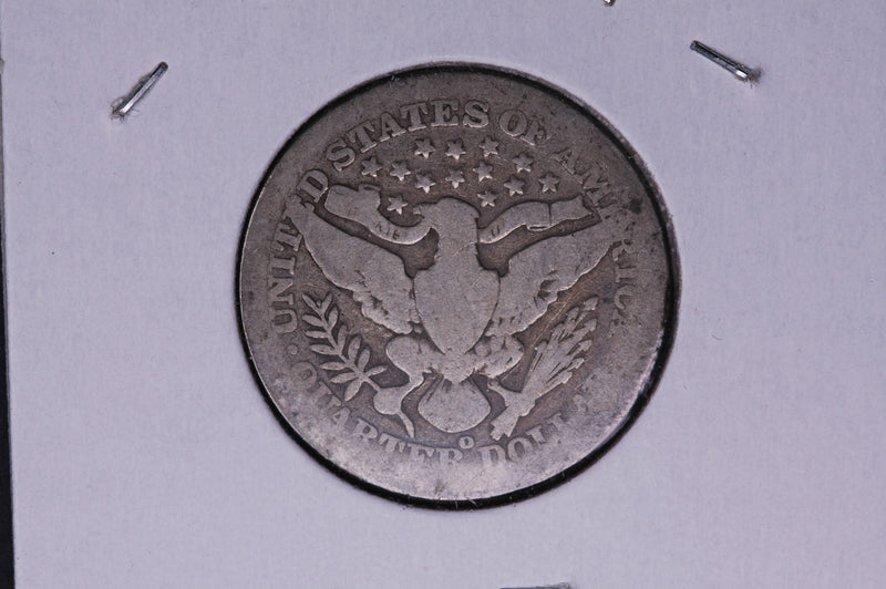 1902-O Barber Quarter.  Average Circulated Coin.  Store