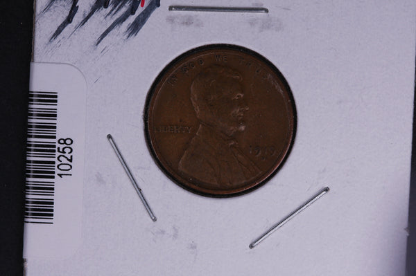 1919-D Lincoln Wheat Small Cent.  Affordable Collectible Coin. Store # 10258