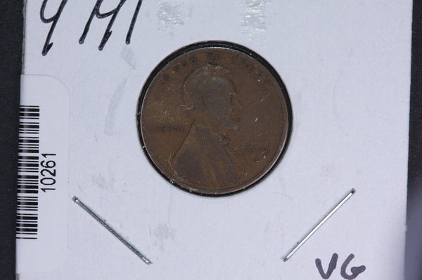 1919-D Lincoln Wheat Small Cent.  Affordable Collectible Coin. Store # 10261