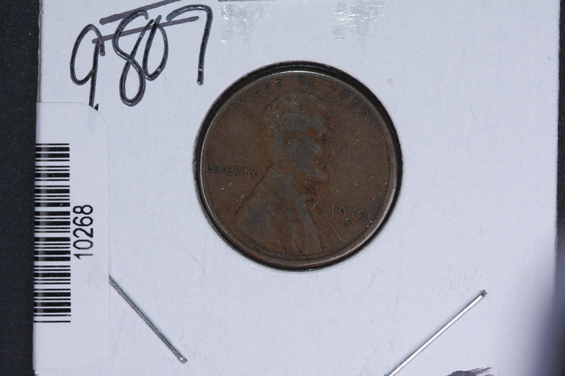 1919-S Lincoln Wheat Small Cent.  Affordable Collectible Coin. Store