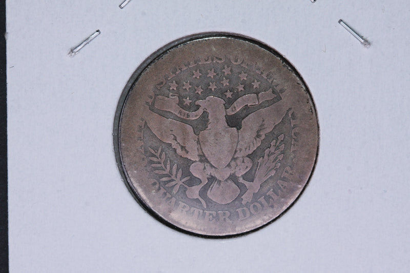 1904 Barber Quarter.  Average Circulated Coin.  Store