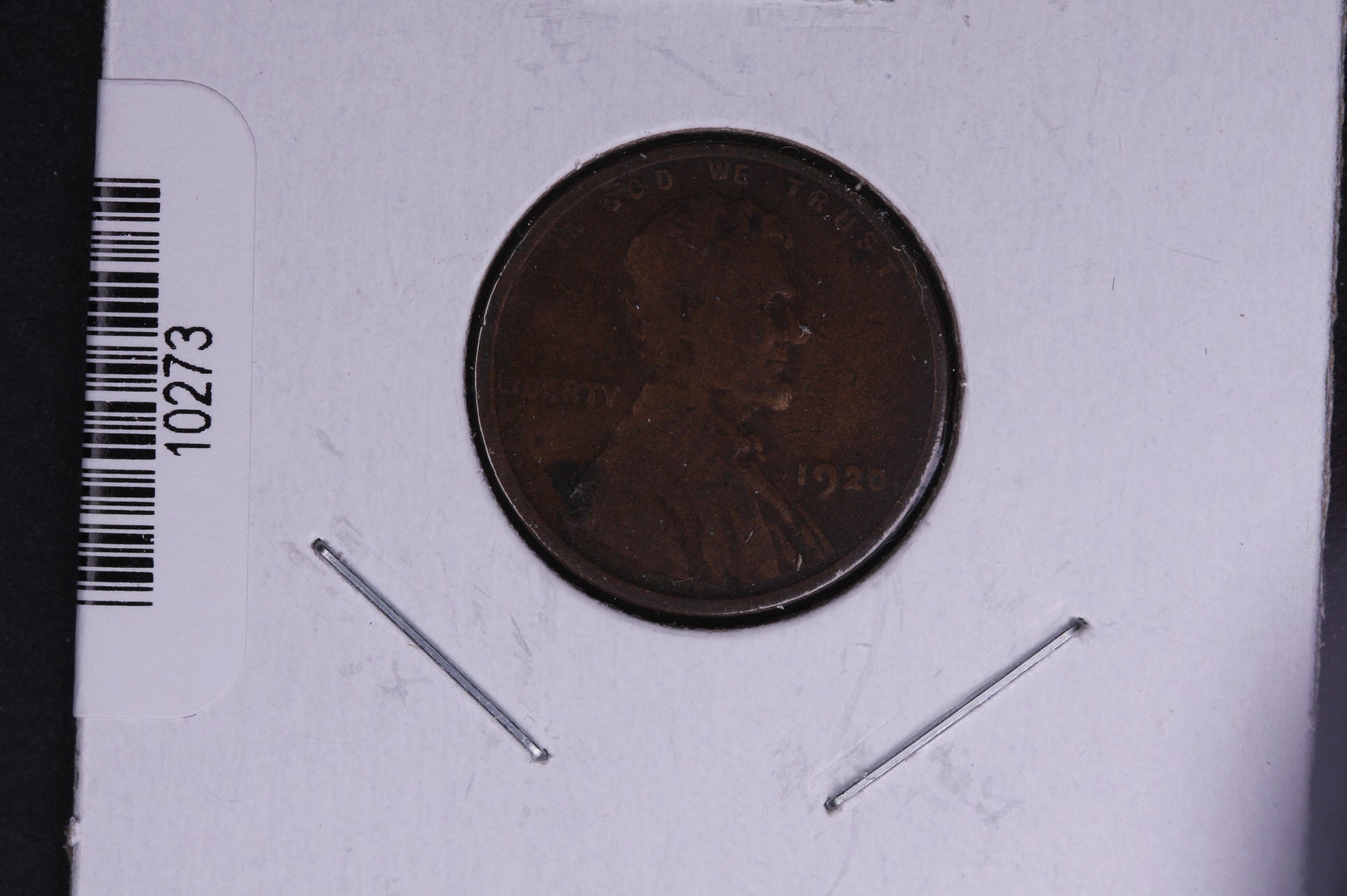 1920 Lincoln Wheat Small Cent.  Affordable Collectible Coin. Store # 10273