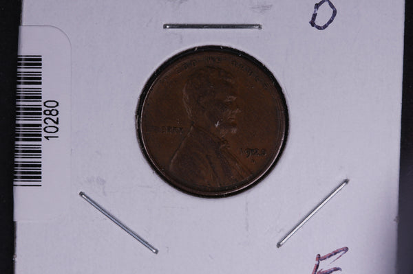 1920-D Lincoln Wheat Small Cent.  Affordable Collectible Coin. Store # 10280