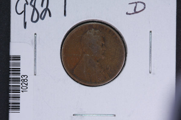 1920-D Lincoln Wheat Small Cent.  Affordable Collectible Coin. Store # 10283