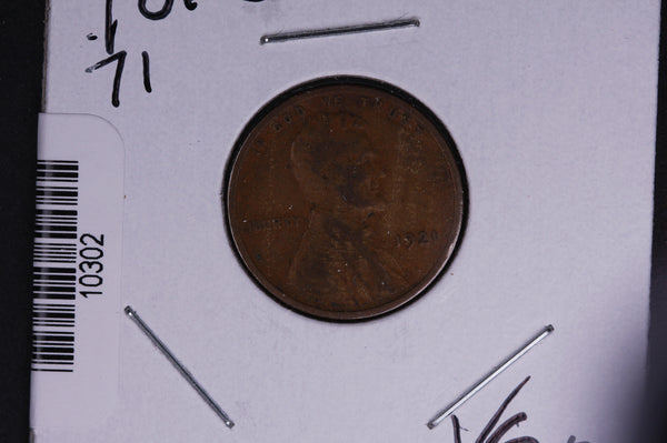 1921 Lincoln Wheat Small Cent.  Affordable Collectible Coin. Store # 10302