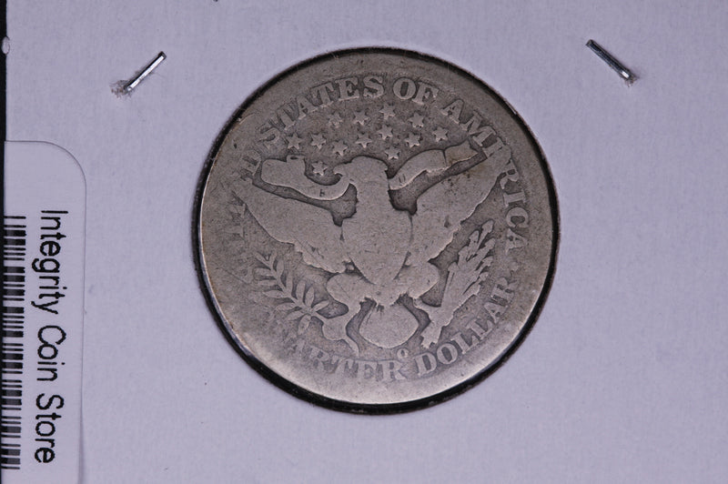 1907-O Barber Quarter.  Average Circulated Coin.  Store
