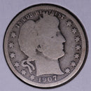 1907-O Barber Quarter, Good Circulated Coin, Store