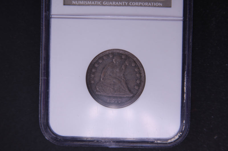 1877-S Seated Liberty Quarter, Nice Higher Grade, 'Type Coin', Store