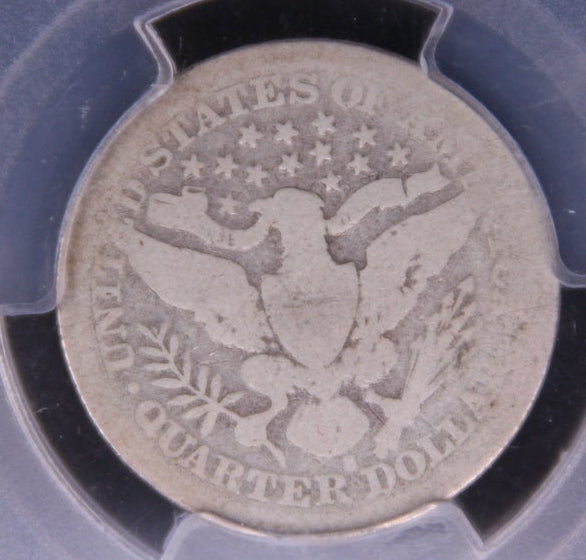 1896-S Barber Silver Quarter, PCGS AG-03, Semi-Key, Store #QR1444