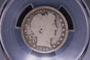 1896-S Barber Silver Quarter, PCGS AG-03, Semi-Key, Store