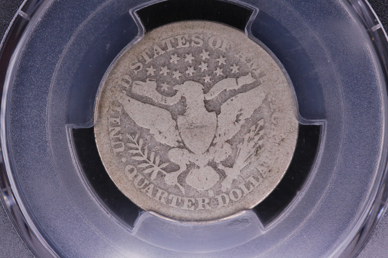 1896-S Barber Silver Quarter, PCGS AG-03, Semi-Key, Store