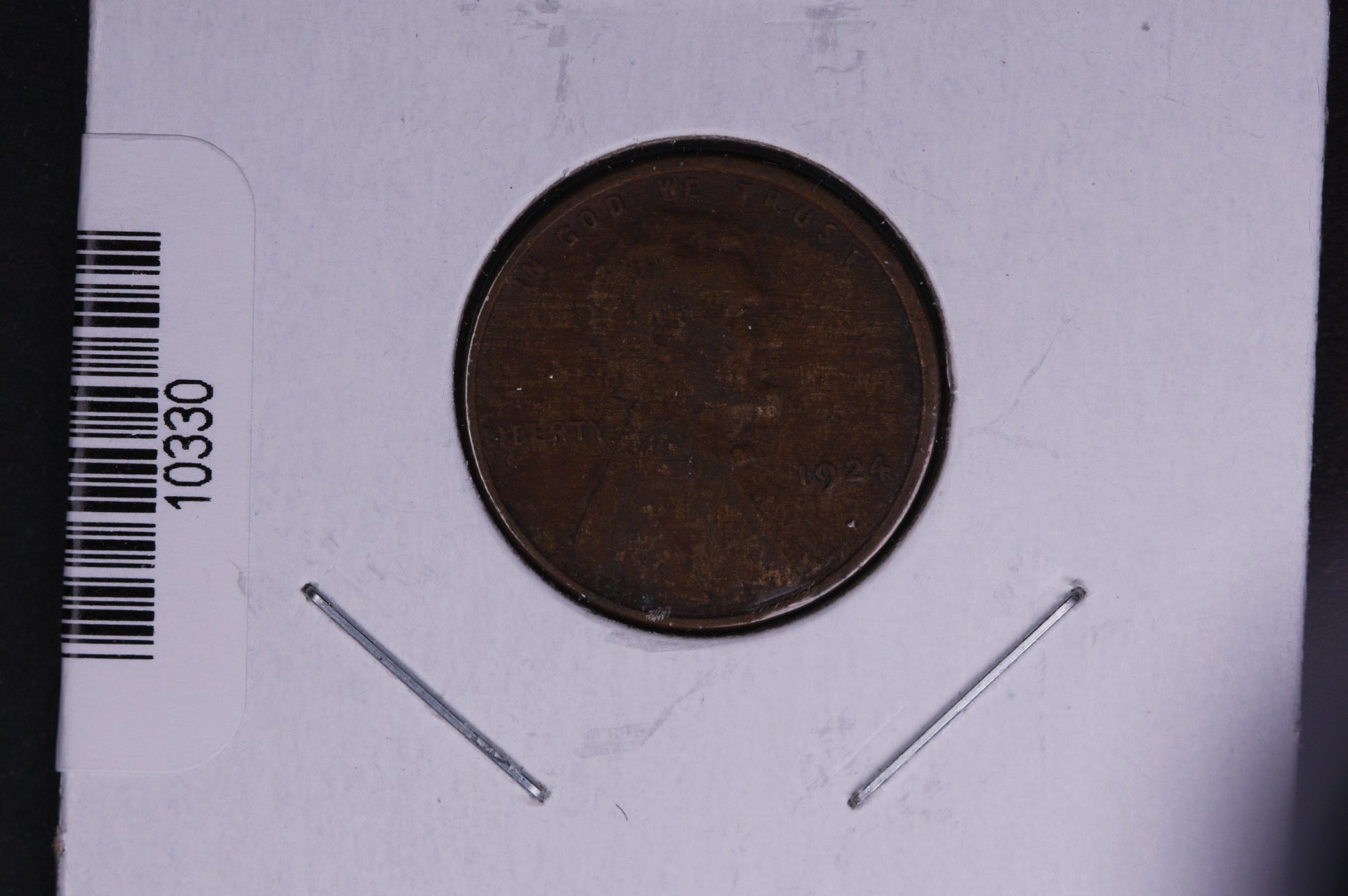 1924 Lincoln Wheat Small Cent.  Affordable Collectible Coin. Store # 10330