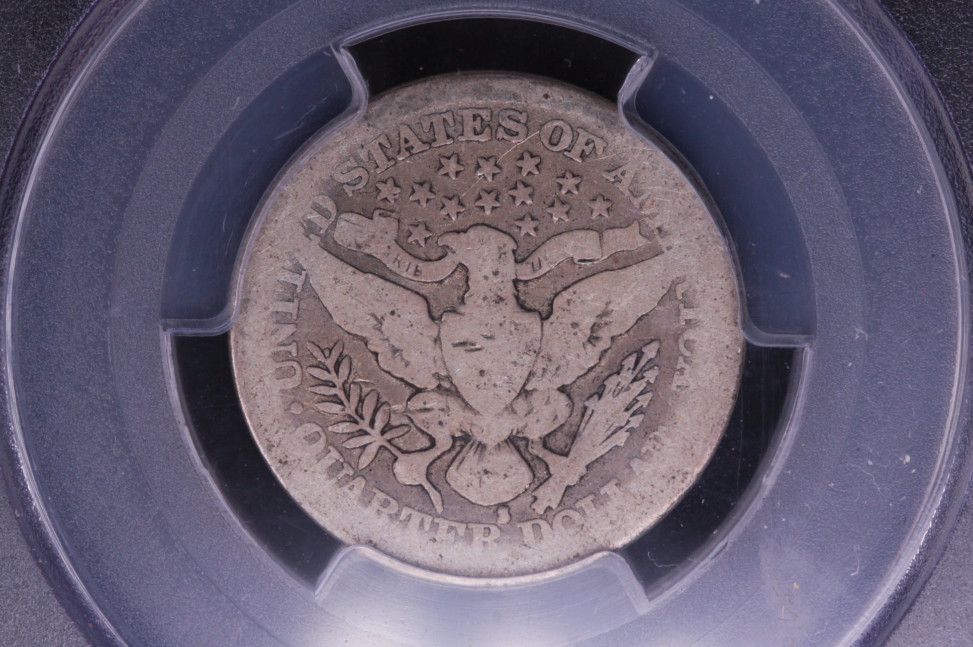 1914-S Barber Quarter, PCGS Graded, AG-03, Store #05493