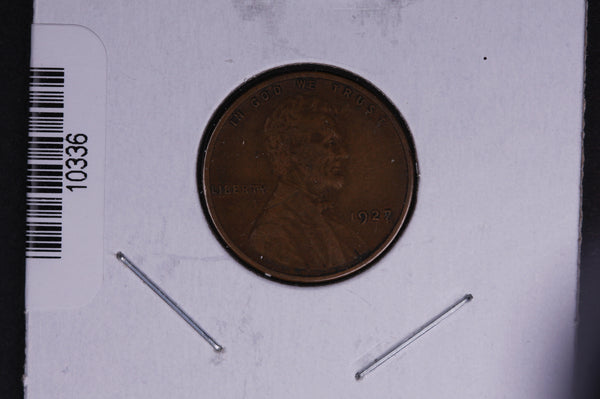 1927 Lincoln Wheat Small Cent.  Affordable Collectible Coin. Store # 10336