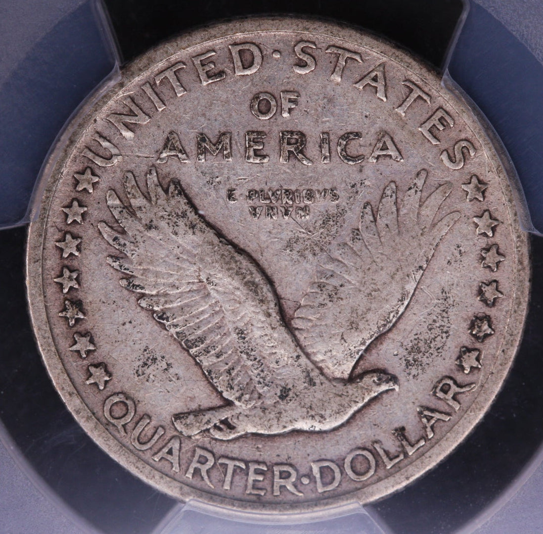 1917-S Standing Liberty Silver Quarter. Type-1, PCGS VF-30. Store #QR1450