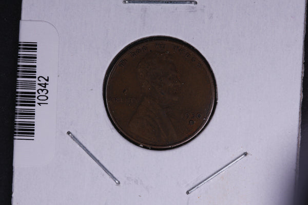 1930-S Lincoln Wheat Small Cent.  Affordable Collectible Coin. Store # 10342