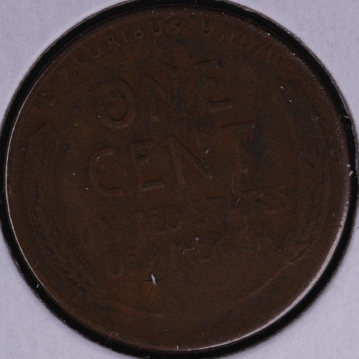 1935-D Lincoln Wheat Small Cent, Fine Circulated Coin, Store