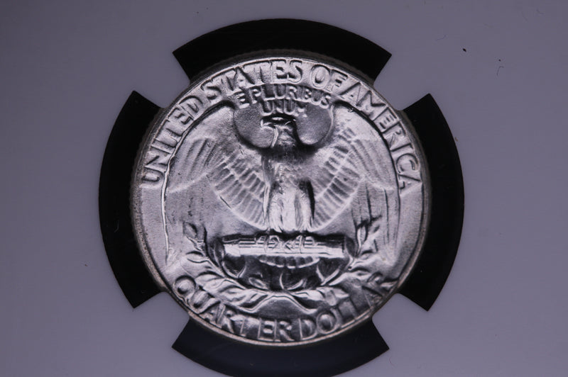 1955 Washington Silver Quarter, Shinning 'Blast White', Store