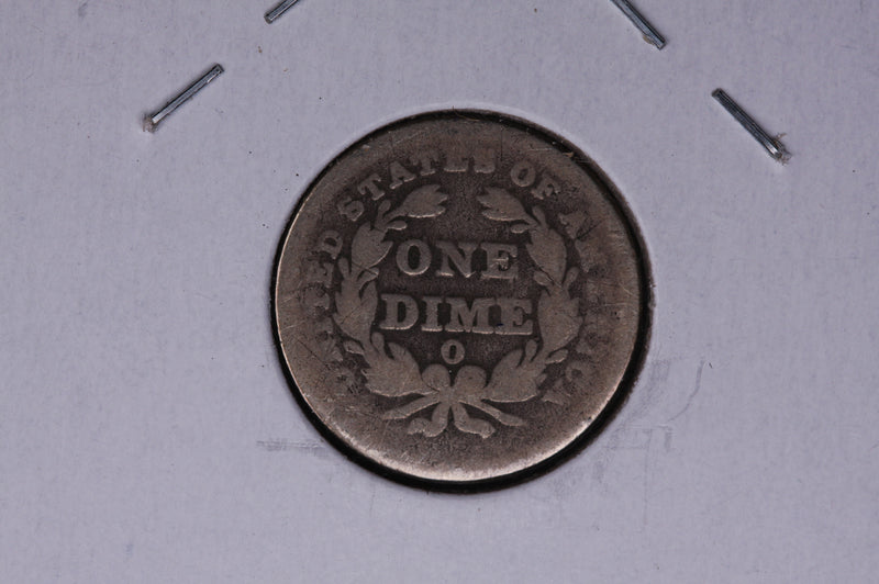 1838-O Seated Liberty Silver Dime, No Stars. Store