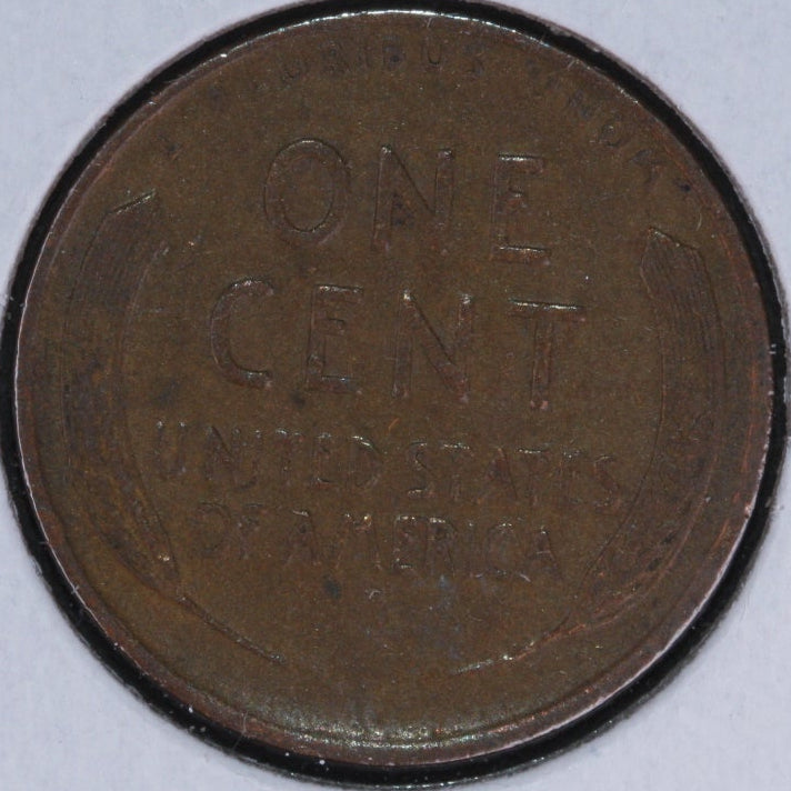 1944-S Lincoln Wheat Small Cent, Very Fine Circulated Coin, Store